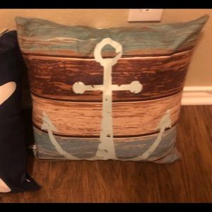 Beach pillow throws